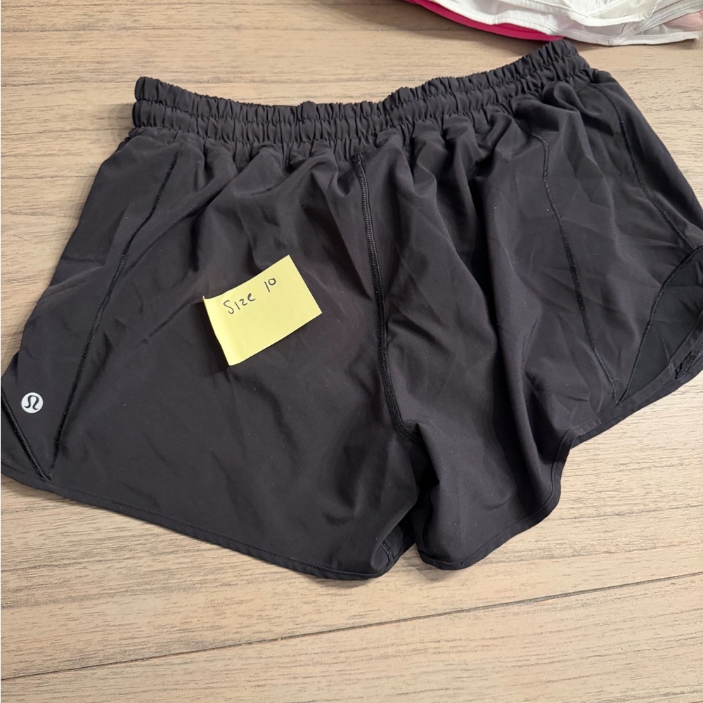 lululemon athletica Black Athletic Shorts